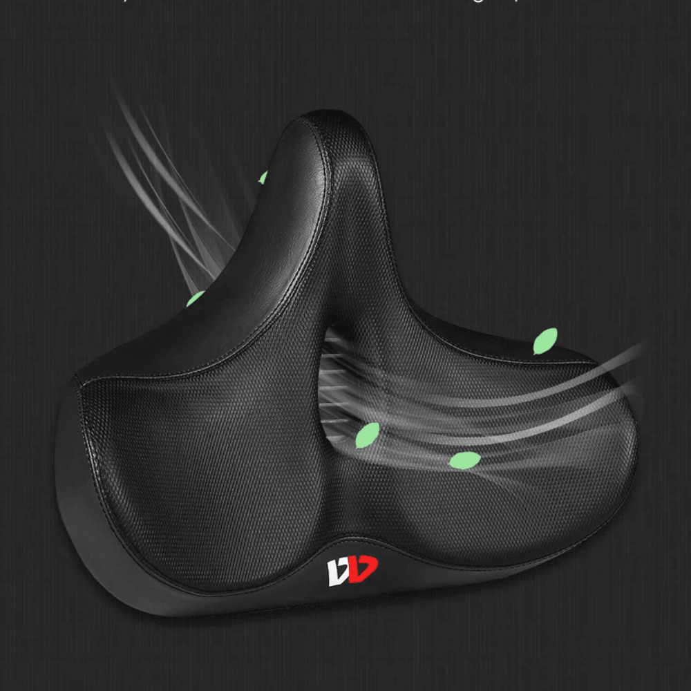 Extra Wide Comfort Bike Saddle – MaxiComfort™-ridecyclonix.com