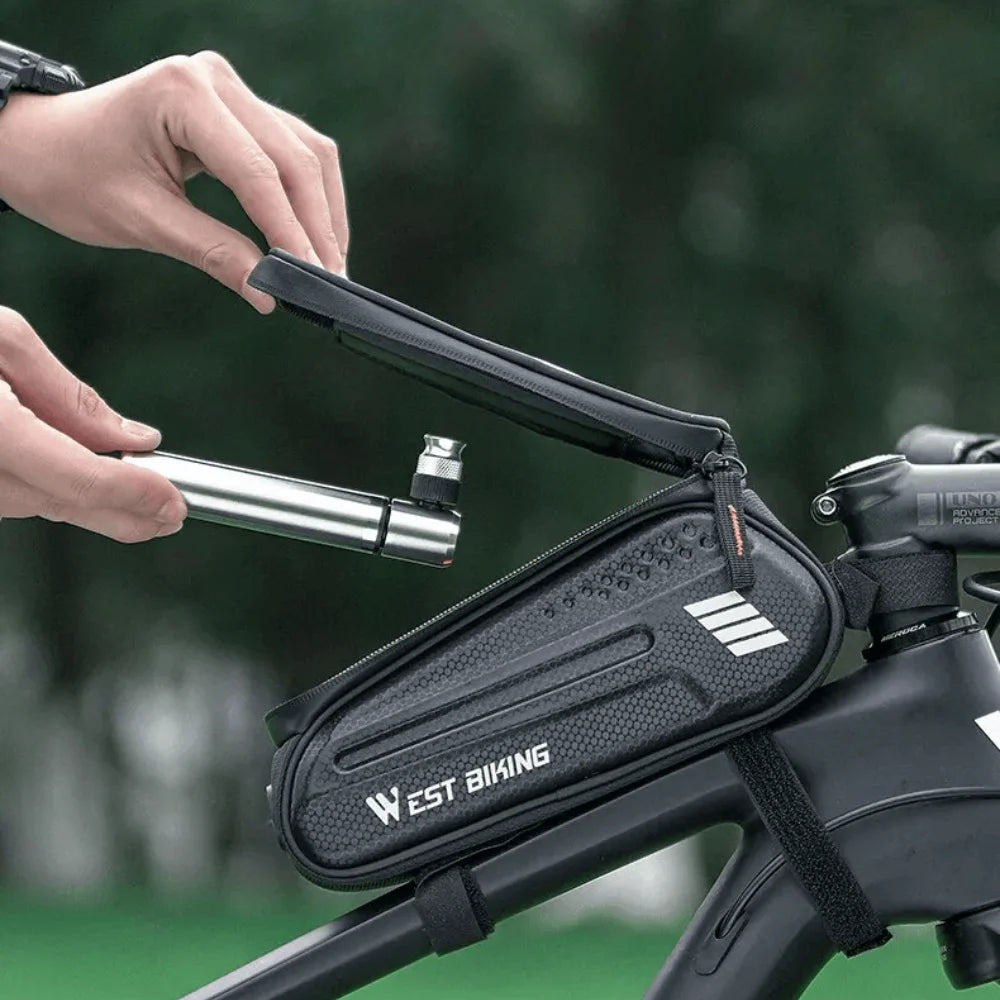 RideCyclonix CA - Handlebar Bag with Touchscreen Access – HandleBag™