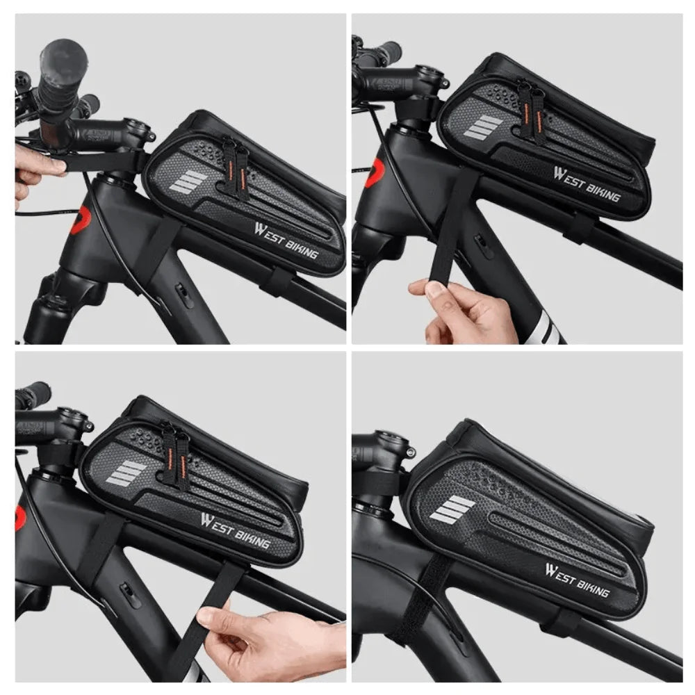 RideCyclonix CA - Handlebar Bag with Touchscreen Access – HandleBag™