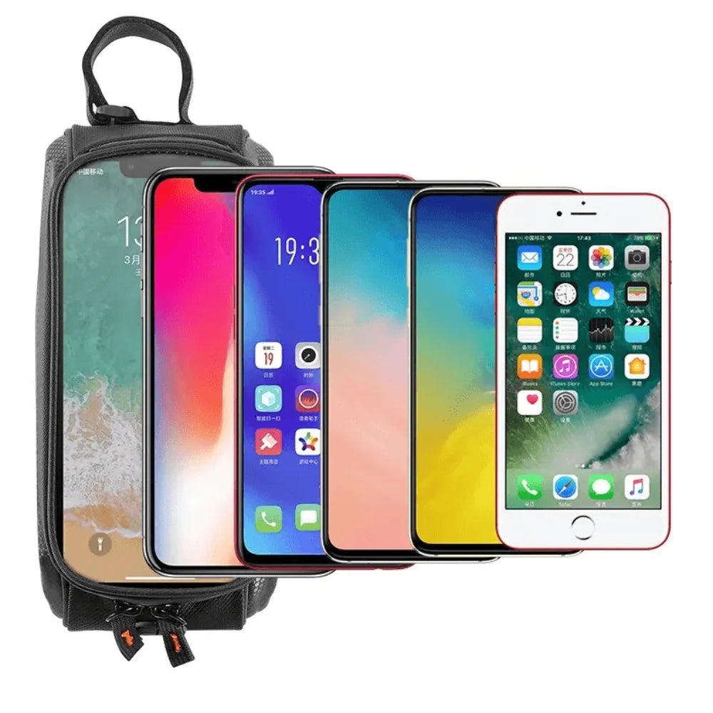 RideCyclonix CA - Handlebar Bag with Touchscreen Access – HandleBag™