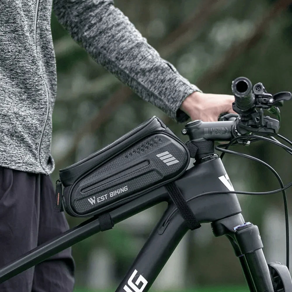 RideCyclonix CA - Handlebar Bag with Touchscreen Access – HandleBag™