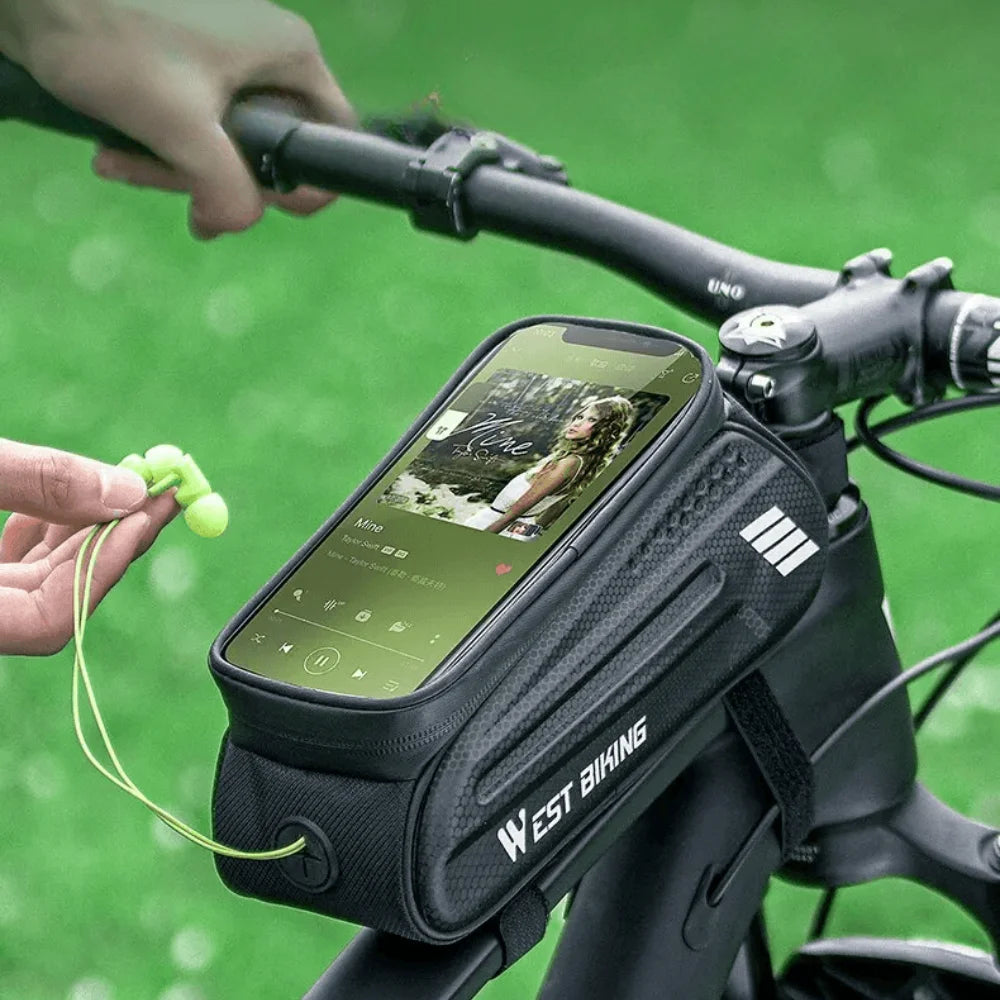 RideCyclonix US - Handlebar Bag with Touchscreen Access – HandleBag™
