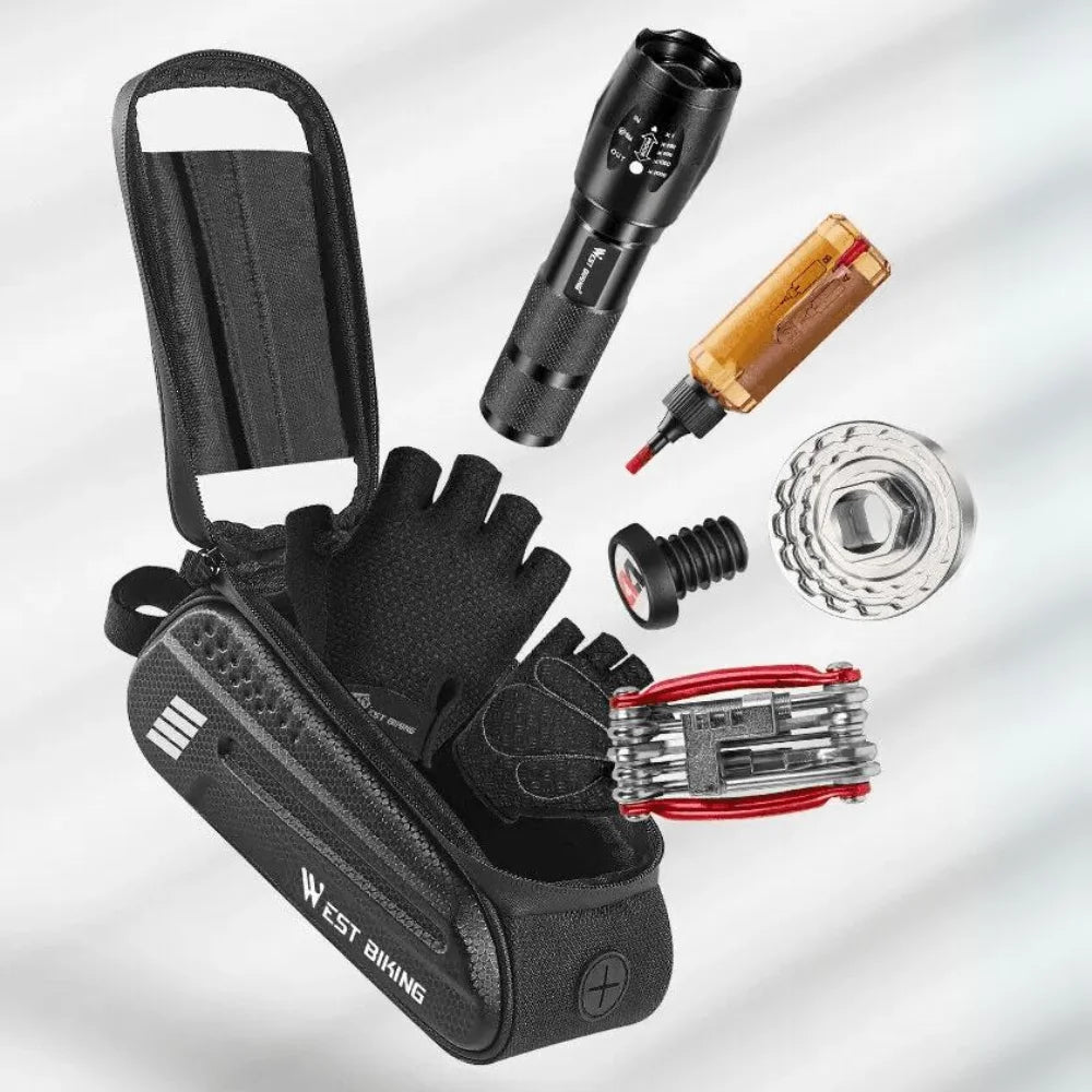 RideCyclonix CA - Handlebar Bag with Touchscreen Access – HandleBag™
