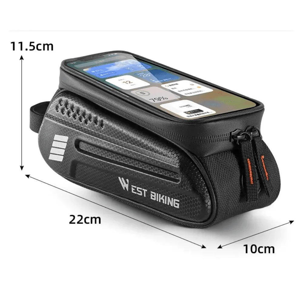 RideCyclonix CA - Handlebar Bag with Touchscreen Access – HandleBag™