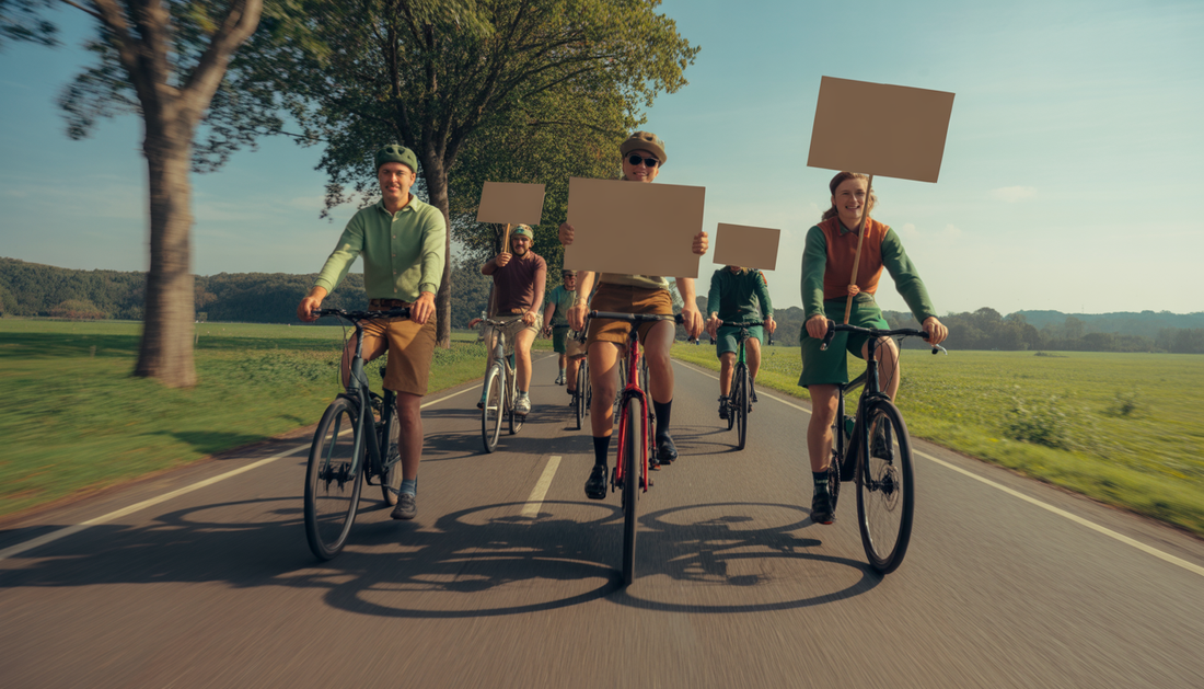 cycling for climate awareness
