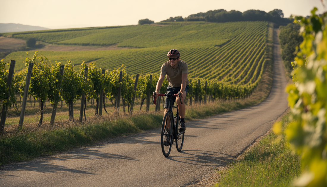 cycling and wine tourism france