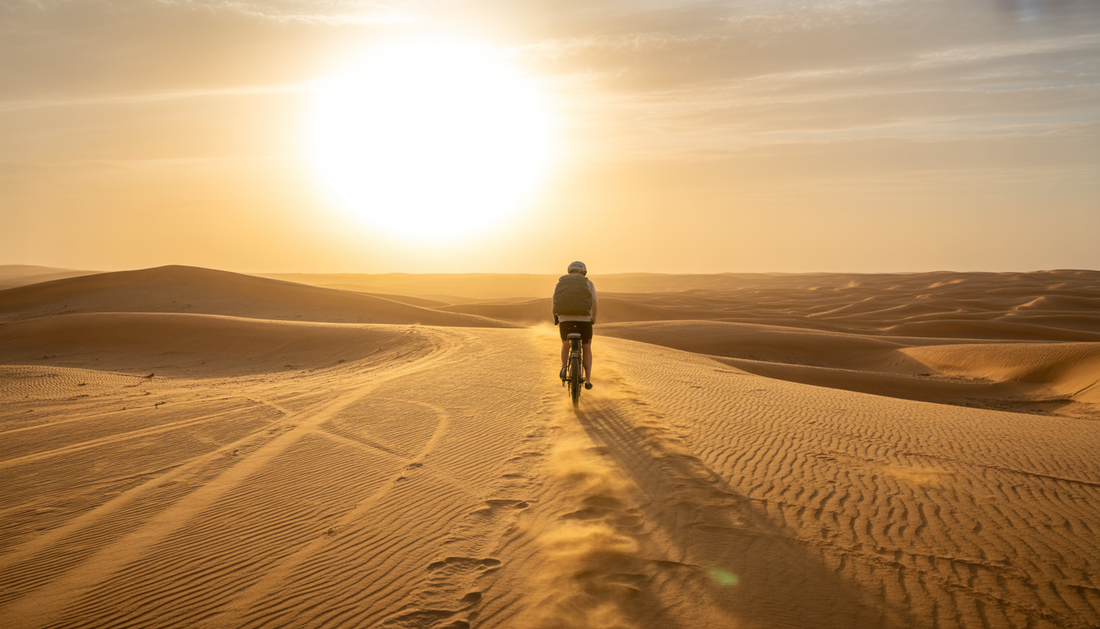 cycling across the sahara desert