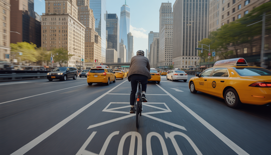 bike commuting in new york