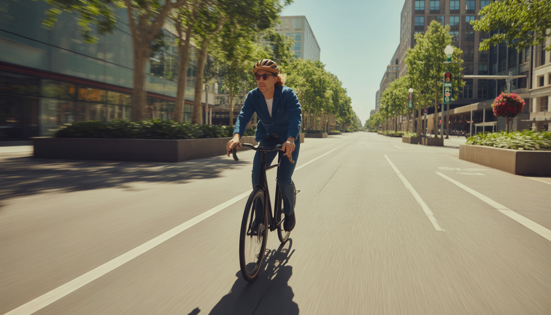 cycling and air quality benefits