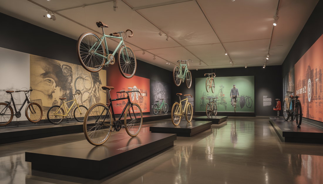 cycling art museums