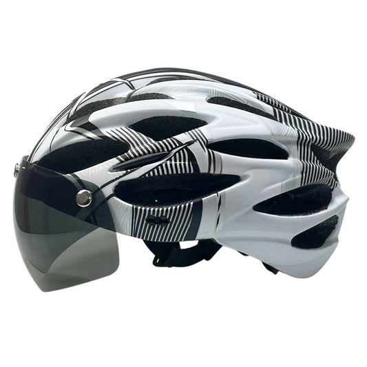 RideCyclonix CA - Bike Helmet with Detachable Visor & LED – CycloGuard™