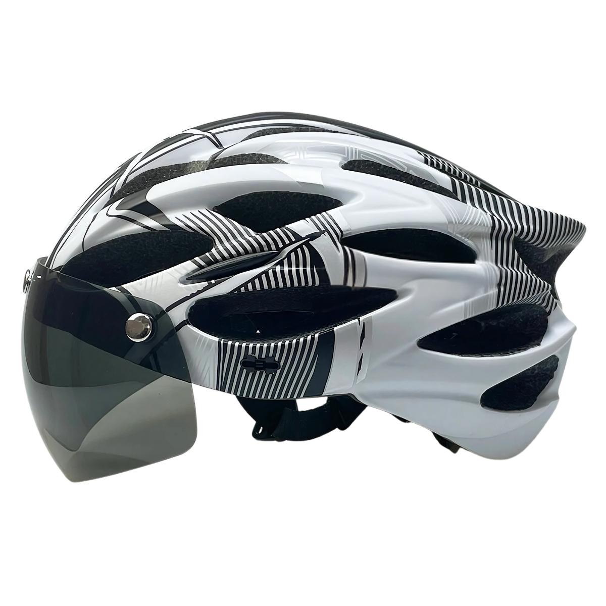 Bike Helmet with Detachable Visor & LED – CycloGuard™-ridecyclonix.com