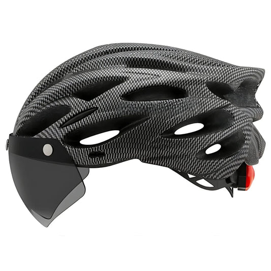 RideCyclonix CA - Bike Helmet with Detachable Visor & LED – CycloGuard™