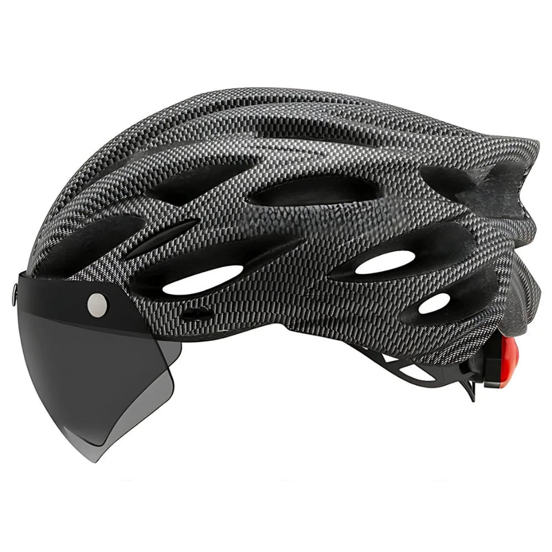 RideCyclonix CA - Bike Helmet with Detachable Visor & LED – CycloGuard™