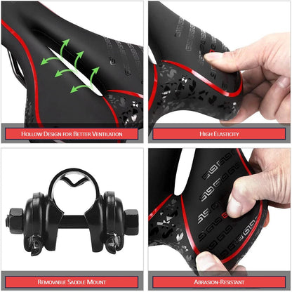 RideCyclonix CA - Sport Comfort Bike Saddle – VeloxSeat™