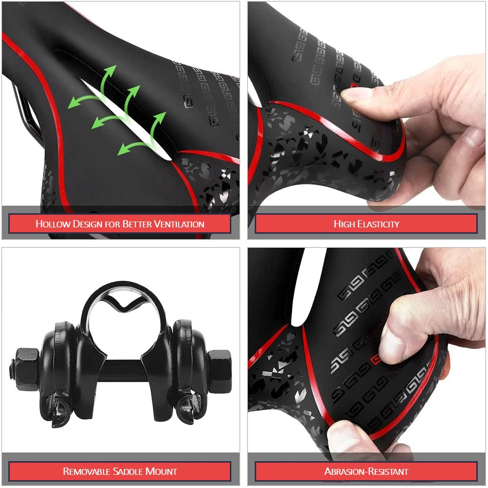 RideCyclonix US - Sport Comfort Bike Saddle – VeloxSeat™