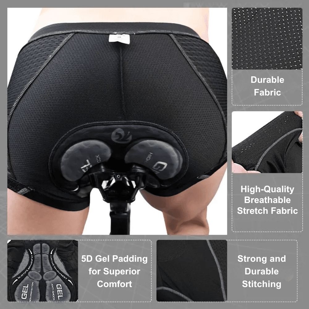 RideCyclonix US - Cycling Underwear with 5D Gel Padding – CycloGel™