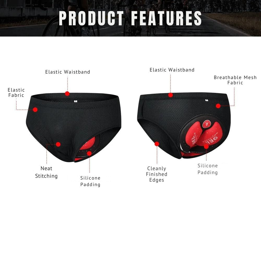 RideCyclonix CA - Cycling Underwear with 5D Gel Padding – GelCush™
