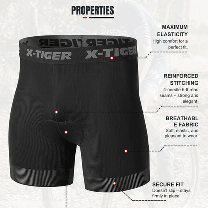 RideCyclonix CA - Cycling Underwear with 5D Gel Padding – RideGuard™
