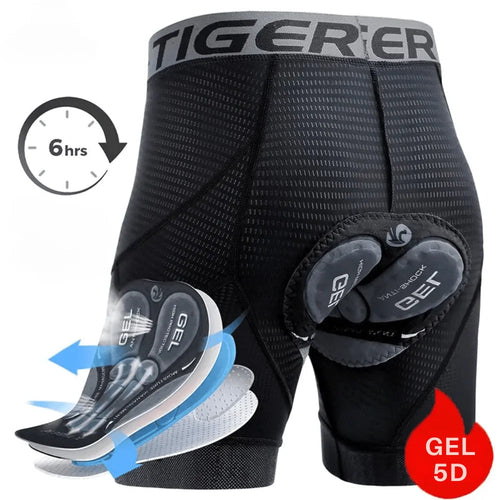 Cycling Underwear with 5D Gel Padding – VeloShield™-ridecyclonix.com