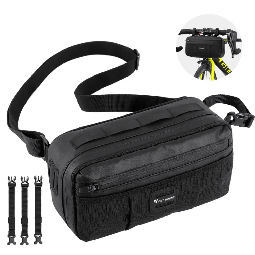 RideCyclonix CA - Spacious Handlebar Bag – BarCarrier™