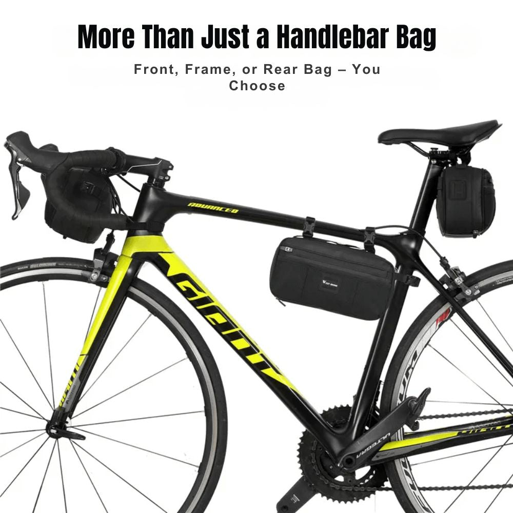 RideCyclonix CA - Spacious Handlebar Bag – BarCarrier™