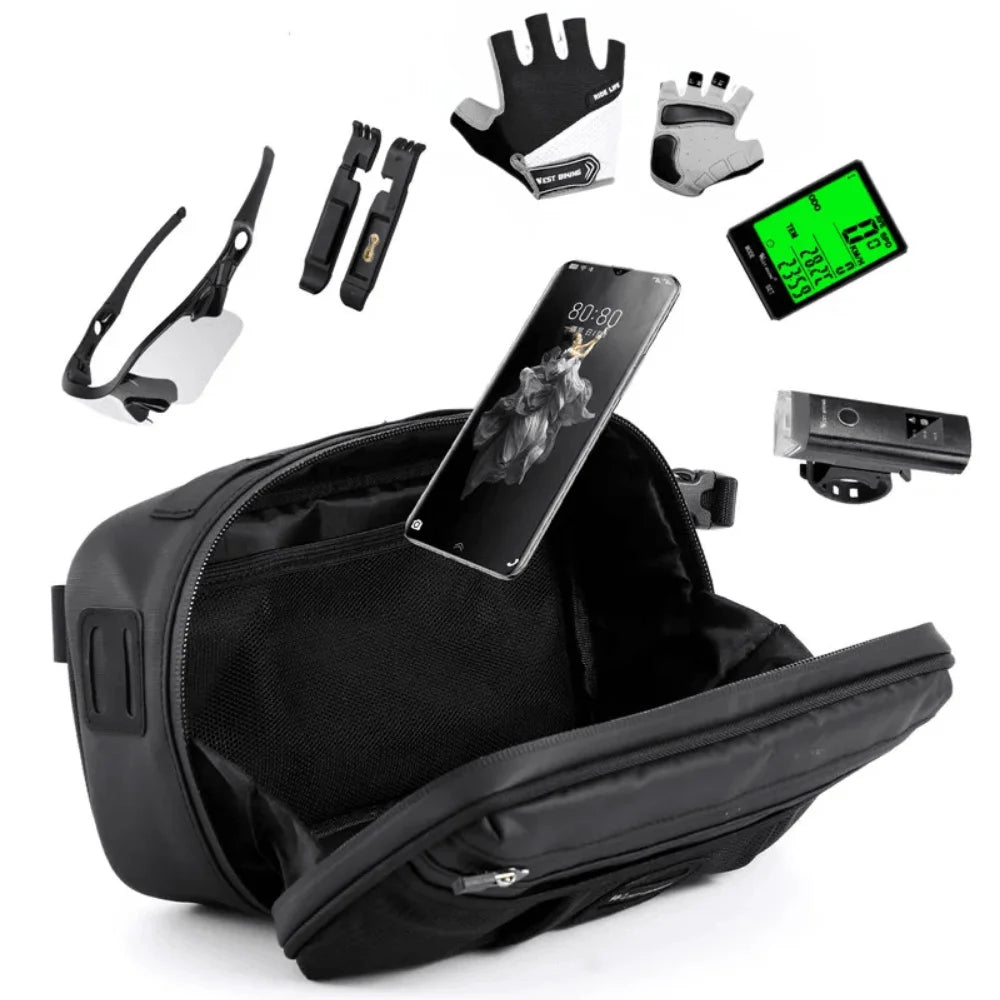 RideCyclonix US - Spacious Handlebar Bag – BarCarrier™