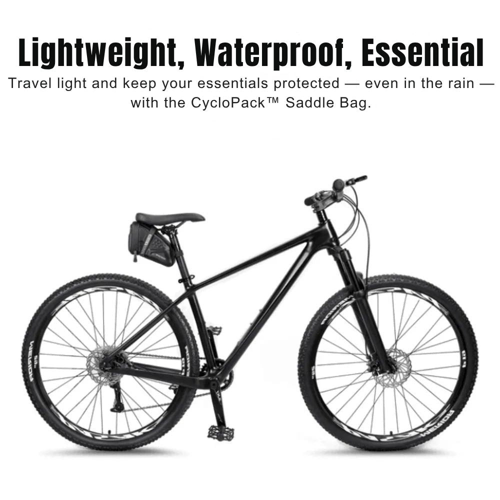 RideCyclonix CA - Saddle Bag for Daily Rides & Tours – CycloPack™